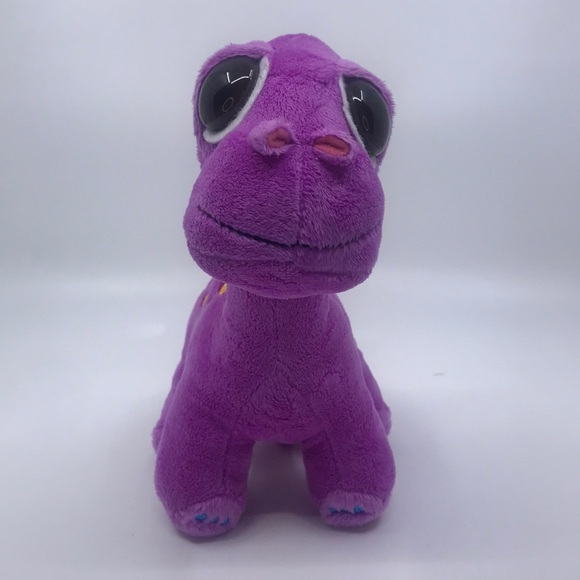 Russ Lil Peepers Purple Donosaur Plush Betsie Stuffed Animal. - Picture 1 of 6